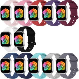 Apple Watch Band 12pack Silicone Sports